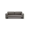 Canapea Extensibila Messalina, 243x113x90 cm, Stofa, Gri picture - 1