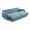 Canapea Extensibila Soft, 232x109x95 cm, Stofa - Albastra picture - 7