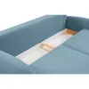 Canapea Extensibila Soft, 232x109x95 cm, Stofa - Albastra picture - 8