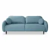 Canapea Extensibila Soft, 232x109x95 cm, Stofa - Albastra picture - 2