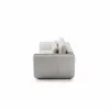 Canapea Extensibila Umea, 257x108x92 cm, Stofa, Gri Platina picture - 6