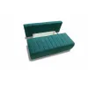Canapea Extensibila Zeno, 194x94x95 cm, Stofa, Verde picture - 4