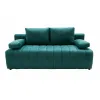 Canapea Extensibila Zeno, 194x94x95 cm, Stofa, Verde picture - 2
