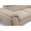 Coltar Extensibil Aldeia, 251.5x200x70/90 cm, Stofa - Beige Inchis picture - 3