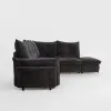 Coltar Extensibil Almeria, PR2, 250x220x95 cm, Stofa Reven 18, Grafit picture - 3