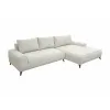 Coltar Extensibil Athena, 290x175x85 cm, Stofa Aragon 01 Crem Deschis picture - 1