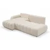 Coltar Extensibil Ballo, 276x176x88 cm, Stofa, Crem picture - 6