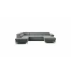 Coltar Extensibil Cordoba III,Forma U, 346x203x76-90 cm, Stofa, Gri-Verzui picture - 2