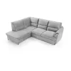 Coltar Extensibil Gusto, 240x200x94 cm, Stofa Gri picture - 1