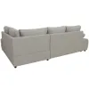 Coltar Extensibil Haris, 265x174x88 cm, Stofa, Beige Inchis-Lumos 31 picture - 7