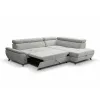 Coltar Extensibil Mario, 263x210x77-93 cm, Stofa Aragon 80 Gri Deschis picture - 7