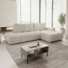 Coltar Extensibil Soho, 288x176x91 cm, Stofa Beige, Curio 09 picture - 3