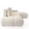 Coltar Extensibil Soho, 288x176x91 cm, Stofa Beige, Curio 09 picture - 6