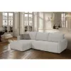 Coltar Extensibil Tulia, Sezlong Universal, 284x162x94 cm, Stofa, Gri Deschis, picture - 8