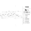 Coltar Extensibil Yoko, 320x214x96 cm, Stofa Soro 40 Galben picture - 8