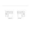Coltar Extensibil Yoko, 320x214x96 cm, Stofa Soro 90, Gri picture - 4