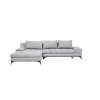 Coltar Extensibil Figaro, 315x212x78-87 h cm, Stofa, Gri Silver picture - 2