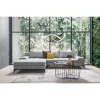 Coltar Extensibil Figaro, 315x212x78-87 h cm, Stofa, Gri Silver picture - 1