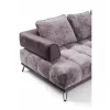 Coltar Fix Morgan, 262x184x87 cm, Stofa Grafit/Gri Inchis picture - 5