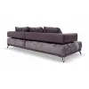 Coltar Fix Morgan, 262x184x87 cm, Stofa Grafit/Gri Inchis picture - 6