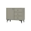 Comoda 3 Sertare + Usa, Tokyo 1, TYP 814, 83.6x40.8x93.5 cm picture - 1