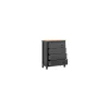 Comoda 4 Sertare Hesen KOM4S/12/10, 101X44X120 H CM picture - 3
