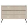 Comoda Larnaca VG04, 6 Sertare, 138x40x88 h cm, Pal Melaminat/MDF - Casmir picture - 1