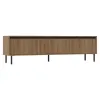 Comoda TV, Osaka 3F-303, 178.6x40x50 cm, Pal Melaminat/MDF Frezat picture - 1