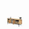 Comoda TV Rotto, RT-05, 168x46x57 cm, Stejar Vicenza picture - 4