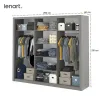 Dulap cu usi culisante IDEA ID-01, 250x60x215 cm, Gri picture - 3