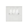 Dulap Loksa 5 usi,  240x57.5x220 cm, Pal Melaminat, Pin Alb/ Stejar Gradson picture - 1