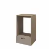 Dulap Pentru Masina De Spalat Rufe, Rosa, 67x67x117, Pal Melaminat, Beige Congo picture - 2