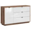 Forn Comoda Cu 3 Sertare si Usa, KOM1D3S - 156x42.5x93 h cm