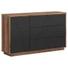 Forn Comoda Cu 3 Sertare si Usa, KOM1D3S - 156x42.5x93 h cm picture - 3