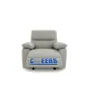 Fotoliu Cu Recliner Lusso 51567, 93x99x100 cm, Piele Naturala - Gri Stone picture - 1