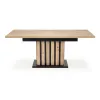 Masa Extensibila HAGEN 160, 160-210x90x76 cm, Stejar Artisan/Negru picture - 2