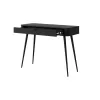 Masuta de Toaleta Lante, 100.2x38x78 cm, MDF, Negru picture - 5