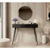 Masuta de Toaleta Lante, 100.2x38x78 cm, MDF, Negru picture - 1