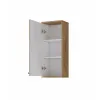 Mobilier de Baie Fargo, 5 Piese, Fronturi MDF,  Stejar Auriu Harbor/ Alb Lucios picture - 3