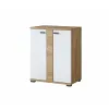 Mobilier de Baie Fargo, 5 Piese, Fronturi MDF,  Stejar Auriu Harbor/ Alb Lucios picture - 7