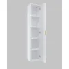 Mobilier de Baie Laura, 2 Corpuri Supendate, Fronturi MDF, Alb picture - 3