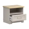 Noptiera Flandra cu Sertar, 54x41x50 h cm, Pal Melaminat/MDF, Casmir/Stejar Mauvella picture - 3