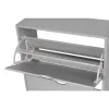 Pantofar Corry, 2 sertare, 60x24x83 cm, Pal Melaminat/MDF,  Gri picture - 4