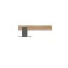 Polita Milton ML10, 163.5x23x46.5 h cm, Pal Melaminat/MDF,  Stejar Cremona/Gri picture - 1