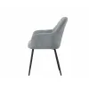 Scaun Arvi, 57x63x88 h cm, Stofa, Gri Deschis picture - 3