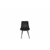 Scaun Ore, 51x57x80 cm, Stofa, Negru, G062-50 picture - 2