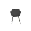 Scaun Marek, 57x60x83 cm, Velvet Negru picture - 6