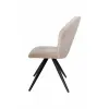 Scaun Milo, 47.5x63x89.5 cm, Stofa, Beige picture - 3