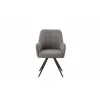 Scaun MontBlanc, 57x63x87 cm, Stofa, Gri Deschis picture - 2