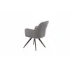 Scaun MontBlanc, 57x63x87 cm, Stofa, Gri Deschis picture - 5